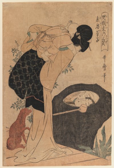 Woman and Child by Kitagawa Utamaro